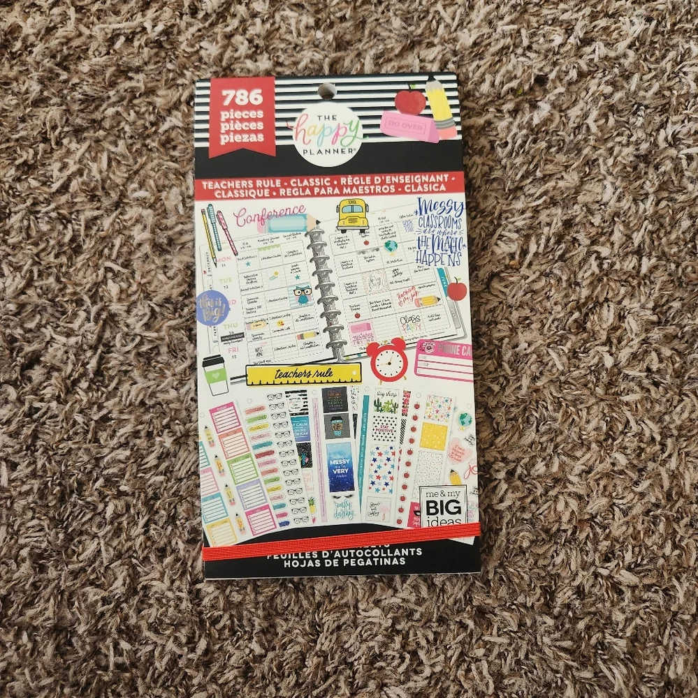 The Happy Planner Sticker Sheet NEW IN PACKAGING
